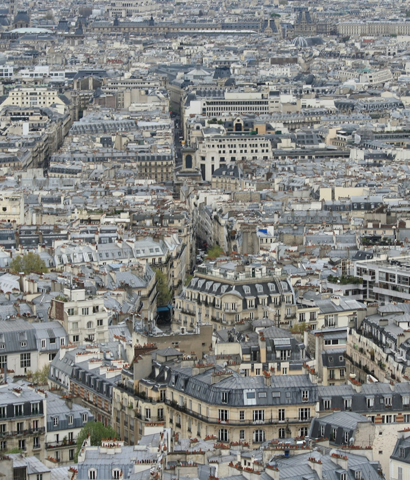 paris photo aérienne